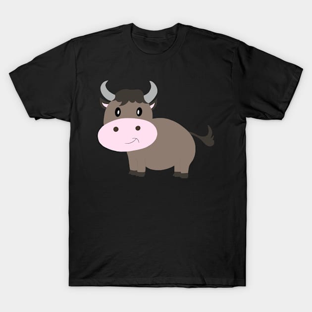 Adorable Baby Ox T-Shirt by Orchyd